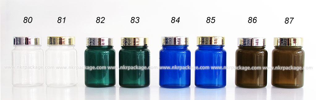 ขวดอาหารเสริม หมายเลข 80-87