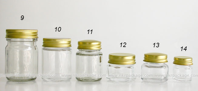 Glass bottle 9-14