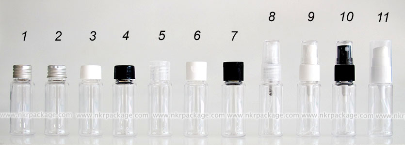 ขวดพลาสติก ขวดใส่เครื่องสำอาง (1) หมายเลข 1-11
