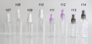 ขวดพลาสติก ขวดใส่เครื่องสำอาง แบบ 107-114