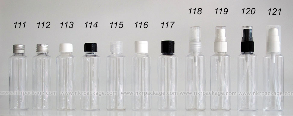 ขวดพลาสติก ขวดใส่เครื่องสำอาง (1) หมายเลข 111-121