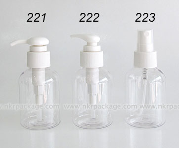 ขวดพลาสติก ขวดใส่เครื่องสำอาง (1) หมายเลข 221-223