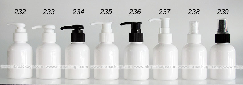 ขวดพลาสติก ขวดใส่เครื่องสำอาง (1) หมายเลข 232-239