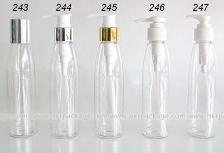 ขวดพลาสติก ขวดใส่เครื่องสำอาง แบบ 243-247