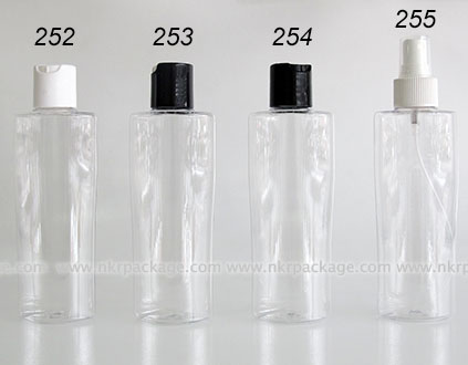 ขวดพลาสติก ขวดใส่เครื่องสำอาง แบบ 252-255