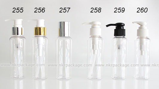 ขวดพลาสติก ขวดใส่เครื่องสำอาง (1) หมายเลข 255-260