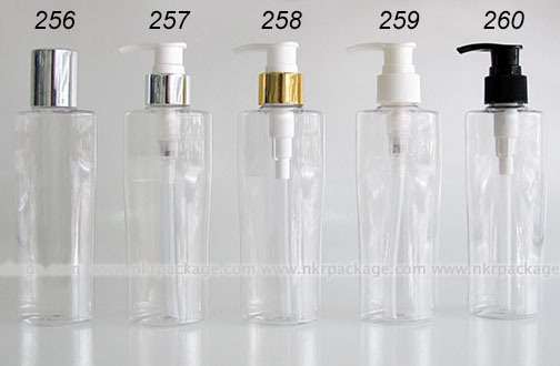ขวดพลาสติก ขวดใส่เครื่องสำอาง แบบ 256-260