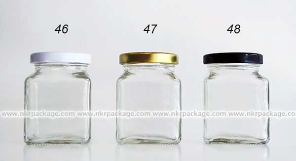 ขวดแยม/ขวดใส่น้ำผึ้ง/ขวดใส่น้ำพริก หมายเลข 46-48