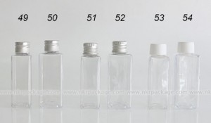 ขวดพลาสติก ขวดใส่เครื่องสำอาง แบบ 49-54