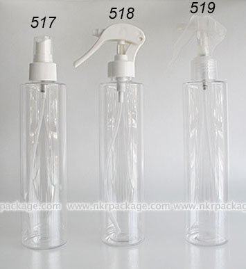 ขวดพลาสติก ขวดใส่เครื่องสำอาง แบบ 517-519