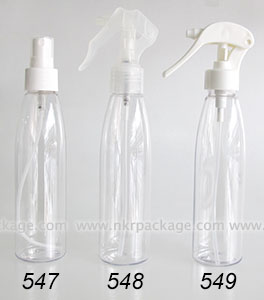 ขวดพลาสติก ขวดใส่เครื่องสำอาง (1) หมายเลข 547-549