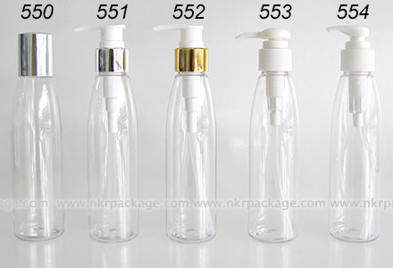 ขวดพลาสติก ขวดใส่เครื่องสำอาง (1) หมายเลข 550-554