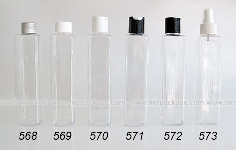 ขวดพลาสติก ขวดใส่เครื่องสำอาง (1) หมายเลข 568-573