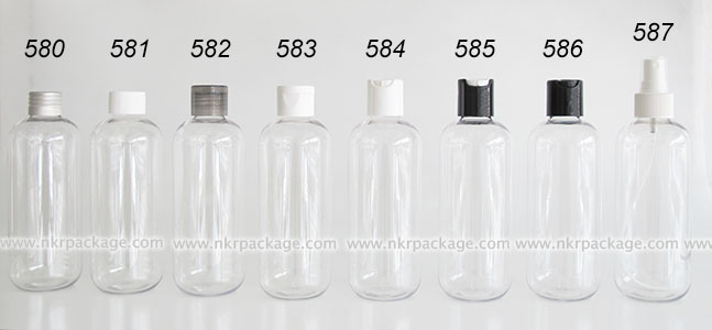 ขวดพลาสติก ขวดใส่เครื่องสำอาง แบบ 580-587