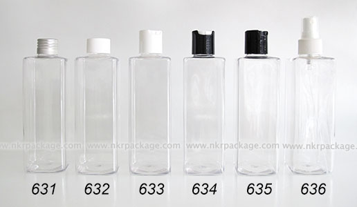 ขวดพลาสติก ขวดใส่เครื่องสำอาง (1) หมายเลข 631-636