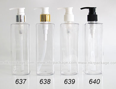 ขวดพลาสติก ขวดใส่เครื่องสำอาง (1) หมายเลข 637-640