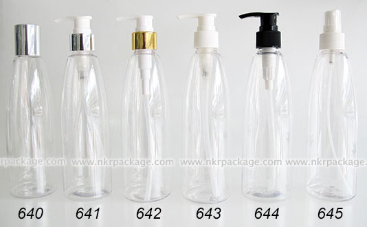 ขวดพลาสติก ขวดใส่เครื่องสำอาง แบบ 640-645