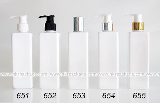 ขวดพลาสติก ขวดใส่เครื่องสำอาง (1) หมายเลข 651-655