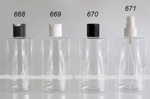 ขวดพลาสติก ขวดใส่เครื่องสำอาง แบบ 668-671