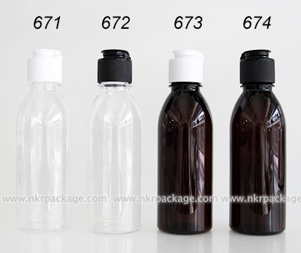 ขวดพลาสติก ขวดใส่เครื่องสำอาง (1) หมายเลข 671-674