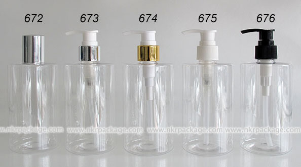 ขวดพลาสติก ขวดใส่เครื่องสำอาง แบบ 672-676