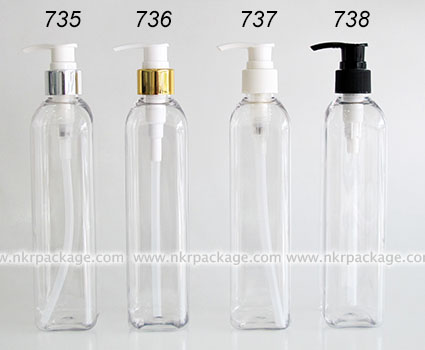 ขวดพลาสติก ขวดใส่เครื่องสำอาง แบบ 735-738