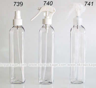 ขวดพลาสติก ขวดใส่เครื่องสำอาง แบบ 739-741