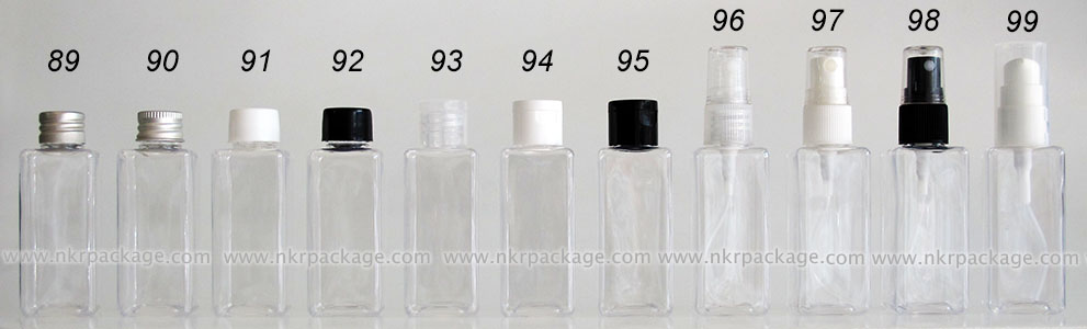 ขวดพลาสติก ขวดใส่เครื่องสำอาง (1) หมายเลข 89-99
