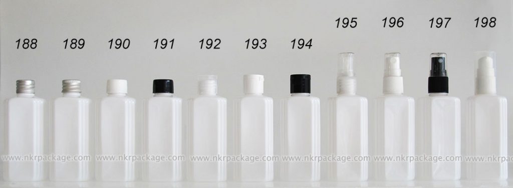 ขวดพลาสติก ขวดใส่เครื่องสำอาง (1) หมายเลข 188-198