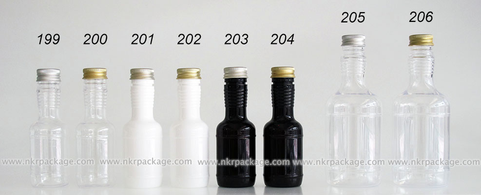 ขวดพลาสติก ขวดใส่เครื่องสำอาง (1) หมายเลข 199-206