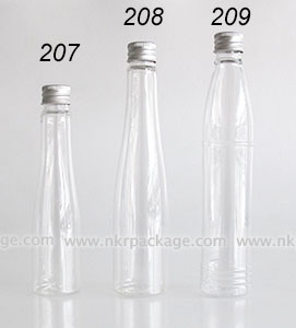 ขวดพลาสติก ขวดใส่เครื่องสำอาง (1) หมายเลข 207-209