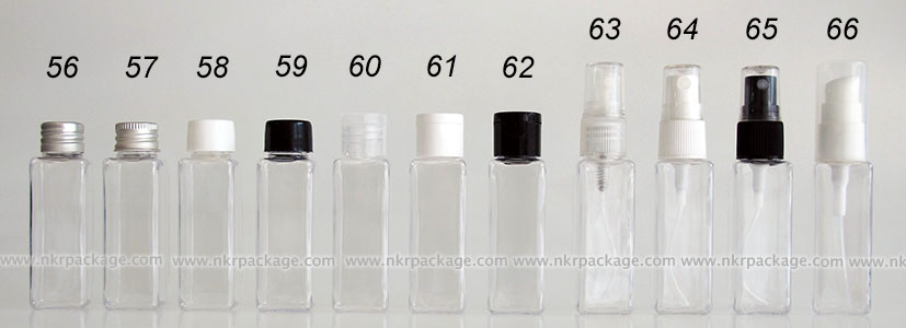 ขวดพลาสติก ขวดใส่เครื่องสำอาง (1) หมายเลข 56-66